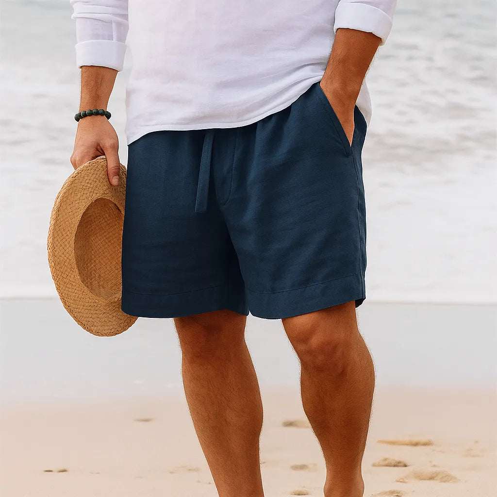 Short Estivo “Rimini” in Lino Naturale